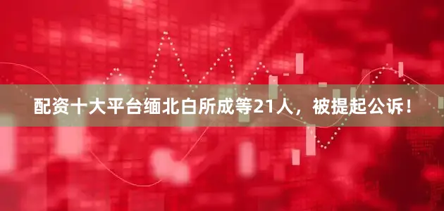 配资十大平台缅北白所成等21人，被提起公诉！