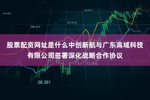 股票配资网址是什么中创新航与广东高域科技有限公司签署深化战略合作协议