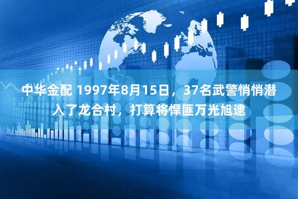 中华金配 1997年8月15日，37名武警悄悄潜入了龙合村，打算将悍匪万光旭逮